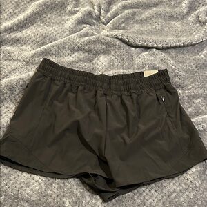 NWT Black Calia by Carrie Underwood Run Collection Midrise Infinity Shorts SzM